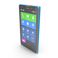 Nokia XL Blue PNG & PSD Images