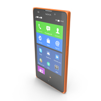 Nokia XL Orange PNG & PSD Images