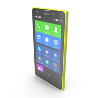 Nokia XL Yellow PNG & PSD Images