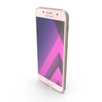 Samsung Galaxy A3 2017 Peach Cloud PNG & PSD Images