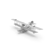 White Curtiss Hydroplane PNG & PSD Images
