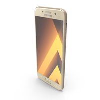 Samsung Galaxy A5 Gold Sand PNG & PSD Images