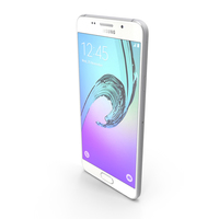 Samsung Galaxy A5 (2016) White PNG & PSD Images