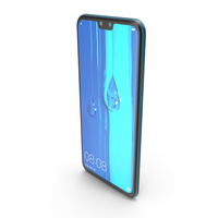 Huawei Y9 Blue PNG & PSD Images