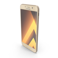 Samsung Galaxy A7 Gold Sand PNG & PSD Images