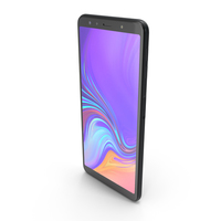 Samsung Galaxy A7 Black PNG & PSD Images