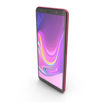Samsung Galaxy A7 2018 Pink PNG & PSD Images