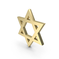 Religious JUDAISM Symbol Gold PNG & PSD Images