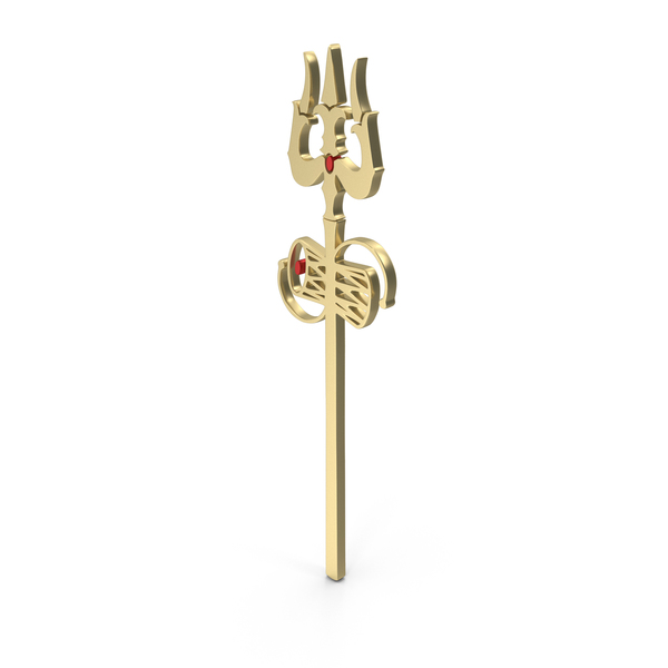 Gold Trident PNG & PSD Images