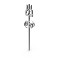 Trident Trishul Silver PNG & PSD Images