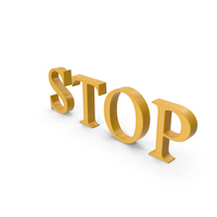 Yellow Stop Sign PNG & PSD Images