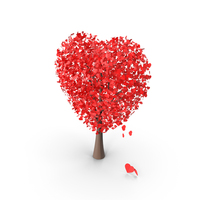 HEART TREE PNG & PSD Images
