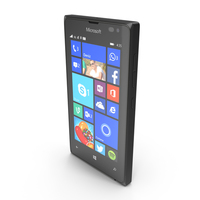 Microsoft Lumia 435 Dual SIM Black PNG & PSD Images
