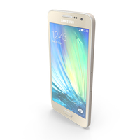 Samsung Galaxy A7 Champagne Gold PNG & PSD Images