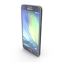 Samsung Galaxy A7 Midnight Black PNG & PSD Images