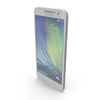 Samsung Galaxy A7 Pearl White PNG & PSD Images