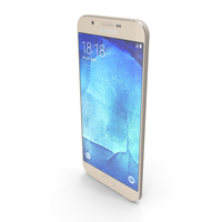 Samsung Galaxy A8 Gold PNG & PSD Images