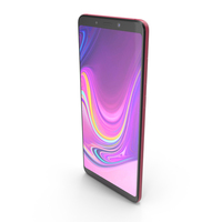 Samsung Galaxy A9 2018 Bubblegum Pink PNG & PSD Images