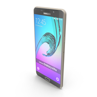 Samsung galaxy A9 Pro Champagne Gold PNG & PSD Images