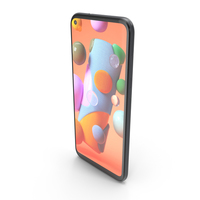 Samsung Galaxy A11 Black PNG & PSD Images
