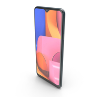 Samsung Galaxy A20s Green PNG & PSD Images