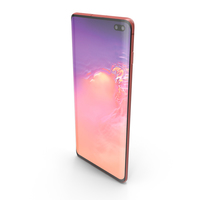 Samsung Galaxy S10 Plus Flamingo Pink PNG & PSD Images
