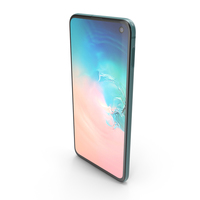 Samsung Galaxy S10e Prism Green PNG & PSD Images
