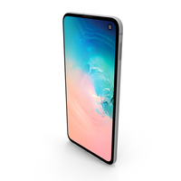 Samsung Galaxy S10e Prism White PNG & PSD Images