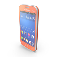 Samsung Galaxy Star Pro S7260 Orange PNG & PSD Images