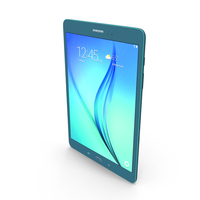 Samsung Galaxy Tab A 8.0 Smoky Blue PNG & PSD Images