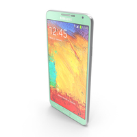 Samsung Galaxy Note 3 Neo Green PNG & PSD Images
