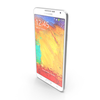 Samsung Galaxy Note 3 Neo White PNG & PSD Images