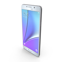 Samsung Galaxy Note 5 Silver Titan PNG & PSD Images