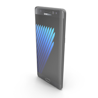 Samsung Galaxy Note 7 Black PNG & PSD Images