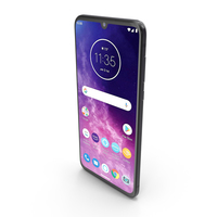 Motorola One Zoom Cosmic Purple PNG & PSD Images