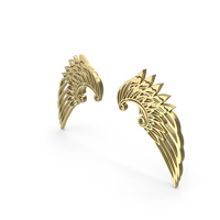 Wings Bird Gold PNG & PSD Images