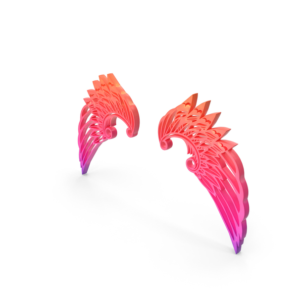 Wings Bird Pink PNG & PSD Images
