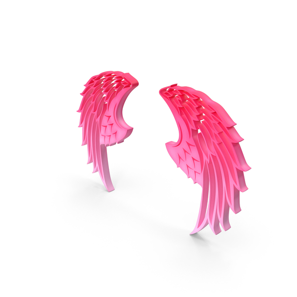 Wings Bird Style Pink PNG & PSD Images