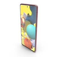 Samsung Galaxy A51 5G Prism Cube Pink PNG & PSD Images