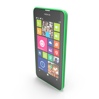 Nokia Lumia 630 635 Dual SIM Bright Green PNG & PSD Images