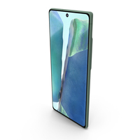 Samsung Galaxy Note 20 Mystic Green PNG & PSD Images