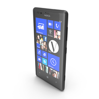 Nokia Lumia 720 Black PNG & PSD Images