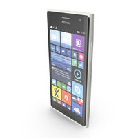 Nokia Lumia 730/735 Dual Sim White PNG & PSD Images