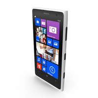 Nokia Lumia 1020 White PNG & PSD Images
