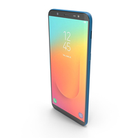 Samsung Galaxy J8 On8 Blue PNG & PSD Images