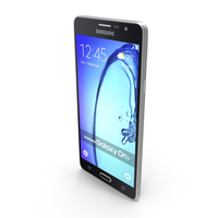 Samsung Galaxy On7 Black PNG & PSD Images