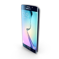 Samsung Galaxy S6 Edge Black PNG & PSD Images