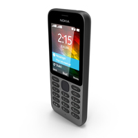 Nokia 215 Black PNG & PSD Images