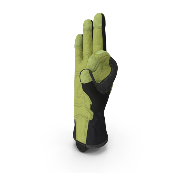 Heavy Duty Safety Gloves OK Hand Gesture PNG & PSD Images