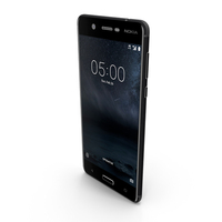 Nokia 5 Matte Black PNG & PSD Images